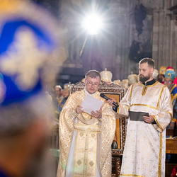 byzantinisches Pontifikalamt Stephansdom
