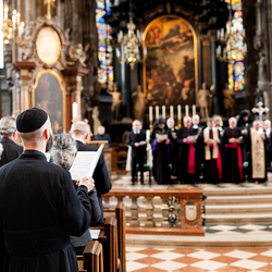 ökumenische Vesper / Erzdiözese Wien/ Schönlaub, Stephan Schönlaub