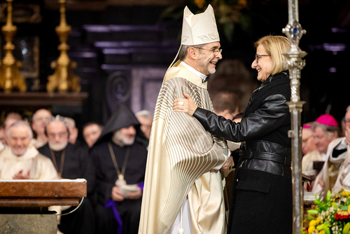 Erzbischof Josef Grünwidl und  Landeshauptfrau Johanna Mikl-Leitner 